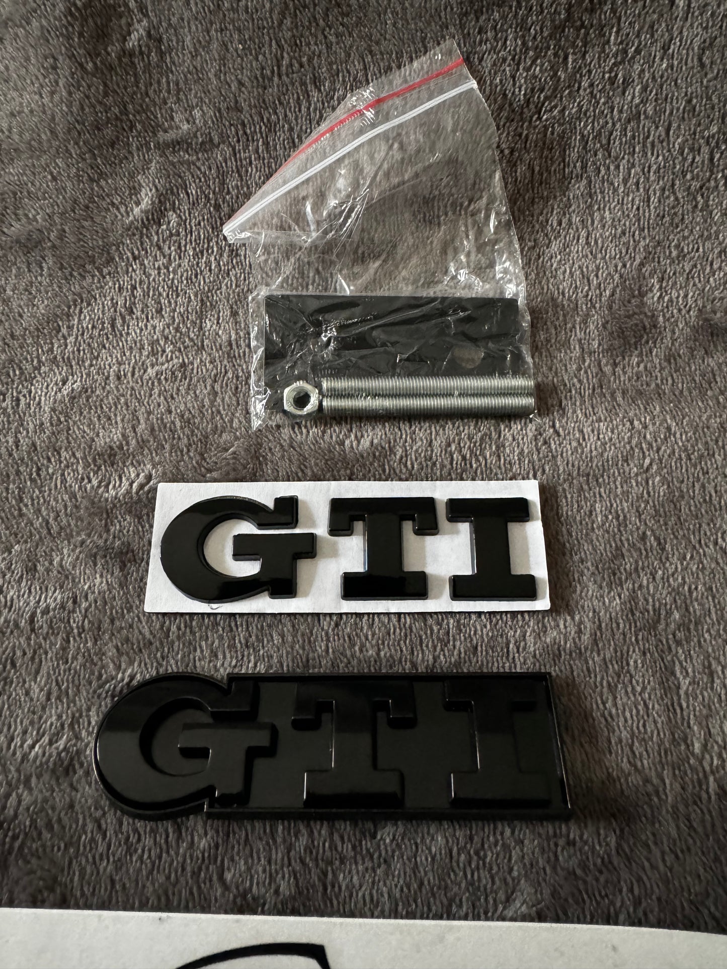 Monogramme GTI Noir - Avant + Arrière