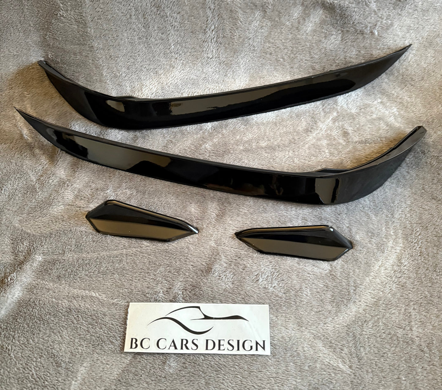Accessoires de Pare Choc Golf 7 GTI/R/GTD/R-Line - Noir Brillant