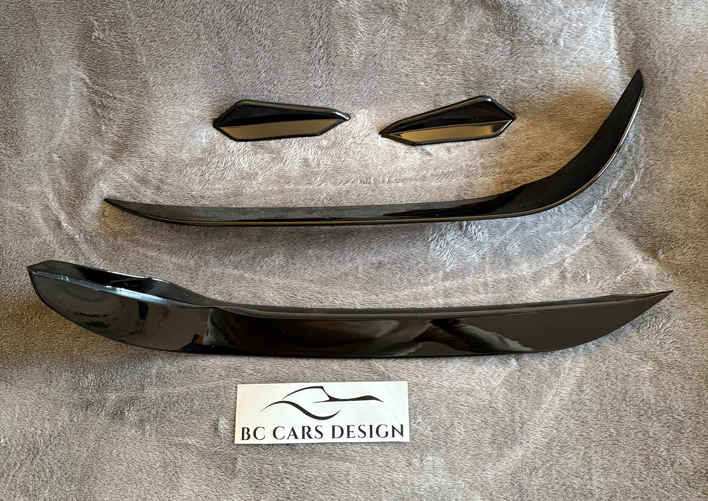 Accessoires de Pare Choc Golf 7 GTI/R/GTD/R-Line - Noir Brillant