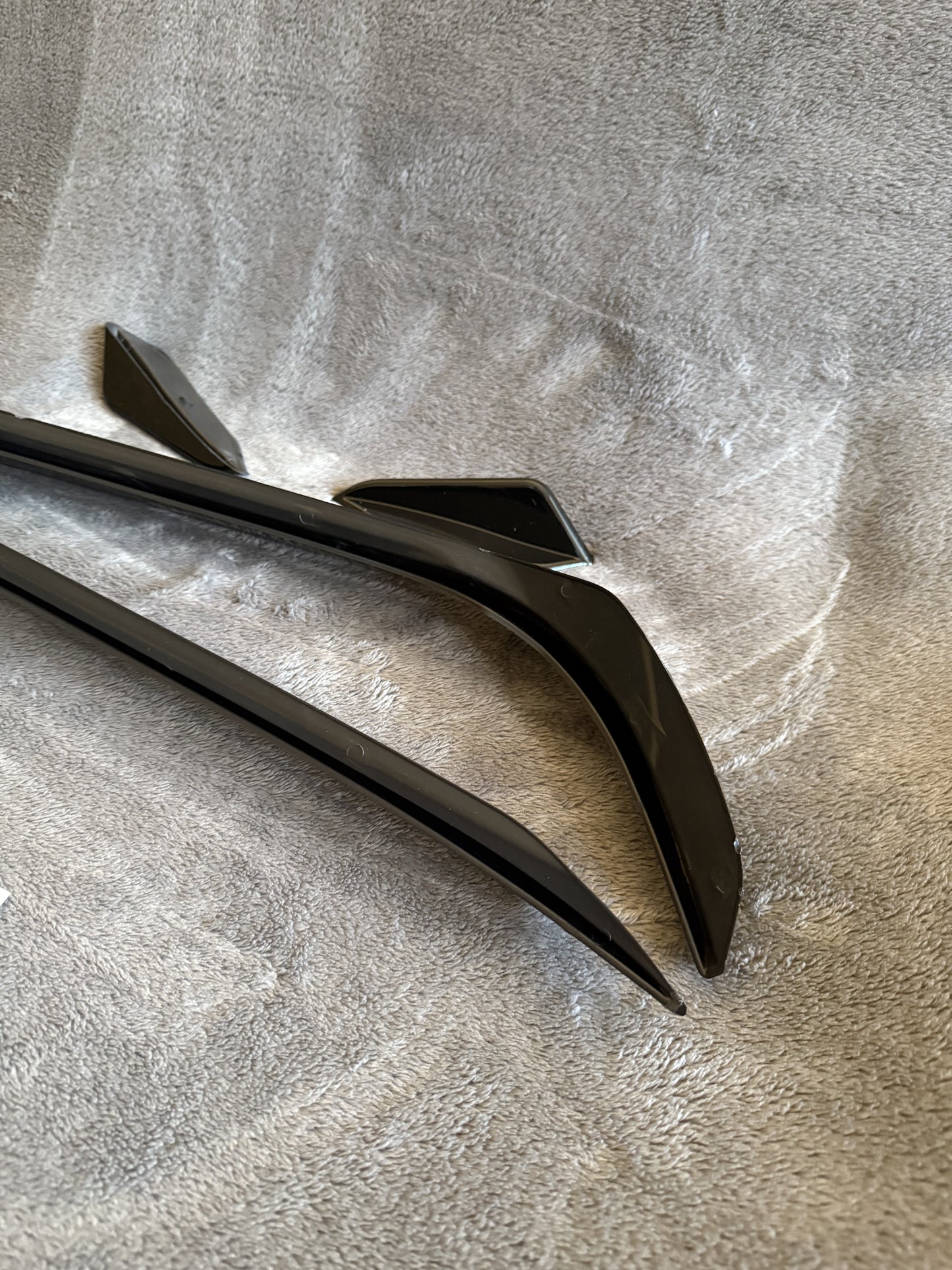 Accessoires de Pare Choc Golf 7 GTI/R/GTD/R-Line - Noir Brillant