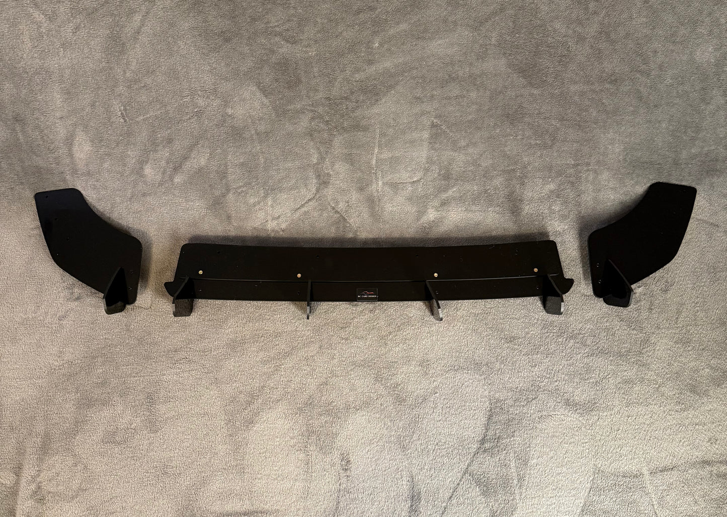 Diffuseur V2 - Volkswagen Golf MK 7 VII "GTI" - Couleur Noir Brillant