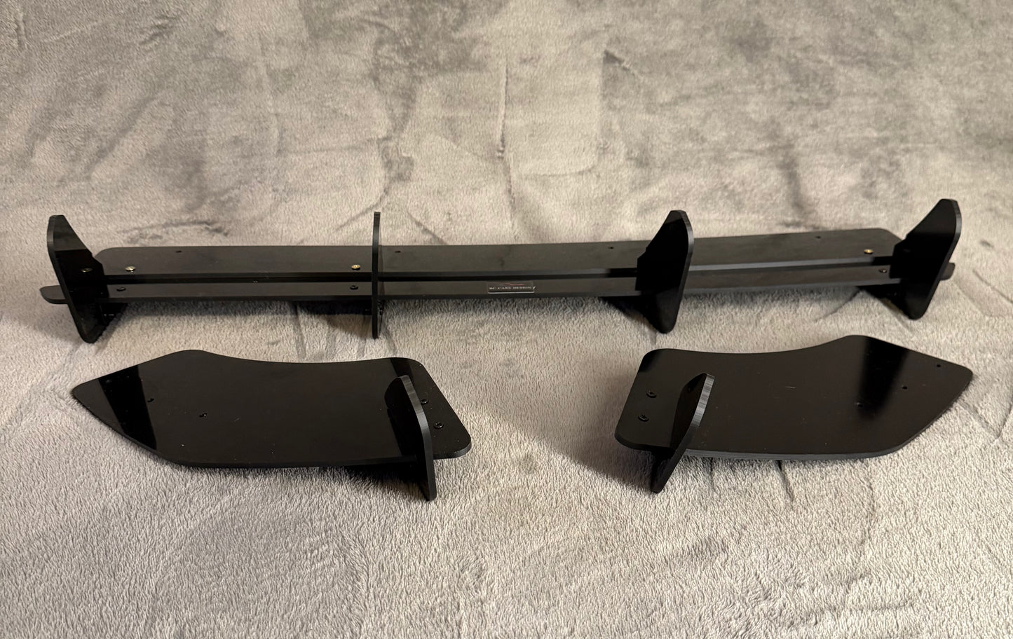 Diffuseur V2 - Volkswagen Golf MK 7 VII "GTI" - Couleur Noir Brillant