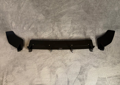 Diffuseur V2 - Volkswagen Golf MK 7 VII "GTI" - Couleur Noir Brillant