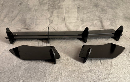 Diffuseur V2 - Volkswagen Golf MK 7 VII "GTI" - Couleur Noir Brillant