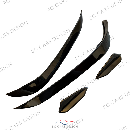 Accessoires de Pare Choc Golf 7 GTI/R/GTD/R-Line - Noir Brillant