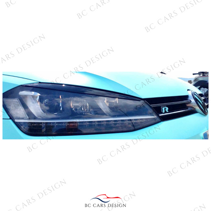 Paupières de phares pour Volkswagen Golf 7 / 7.5