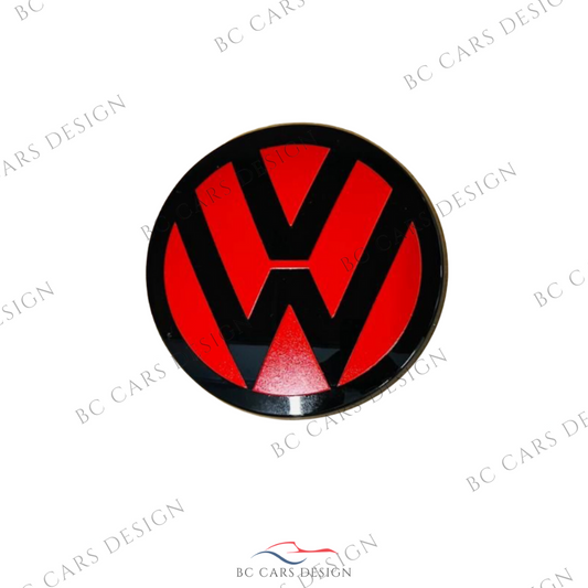 Emblème Avant pour Volkswagen Golf 7 Phase 1 et 2 - "Rouge Tornado"
